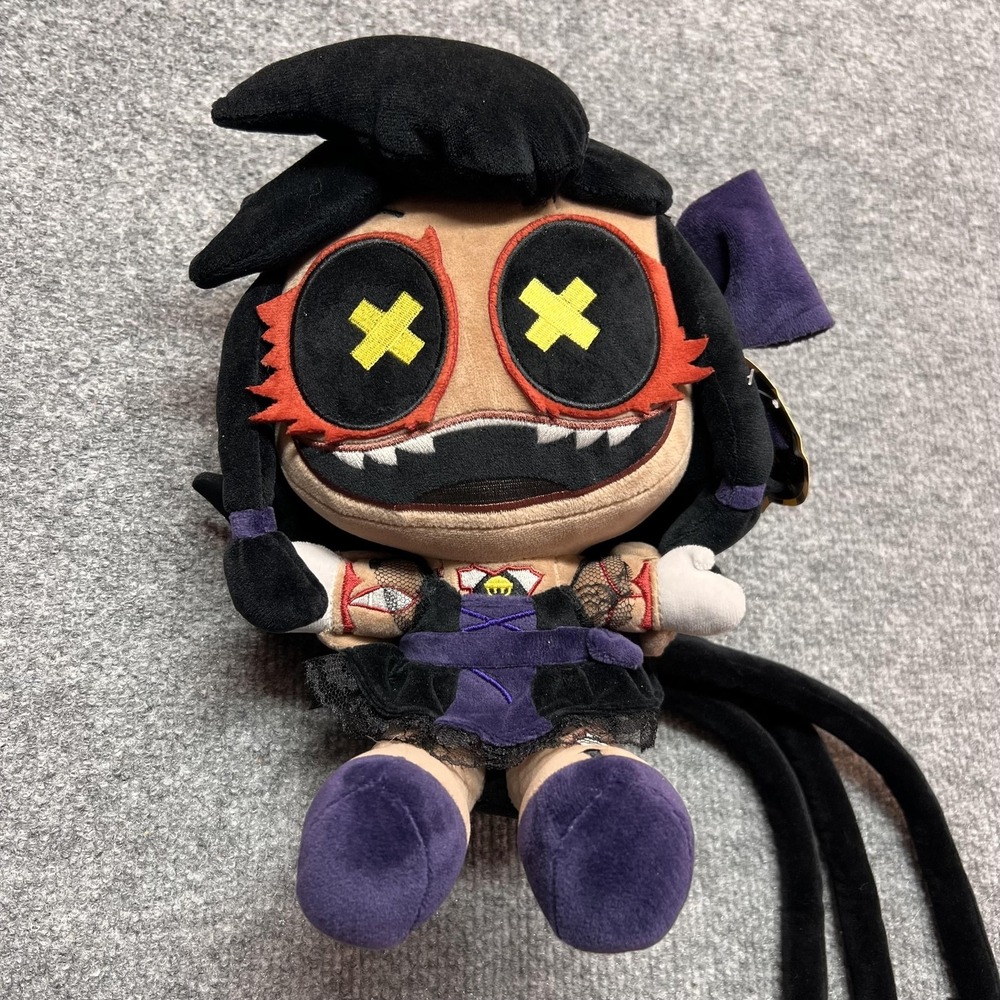 Glitch Productions Murder Drones CYN Small Black Plush Stuffed Toy Cute